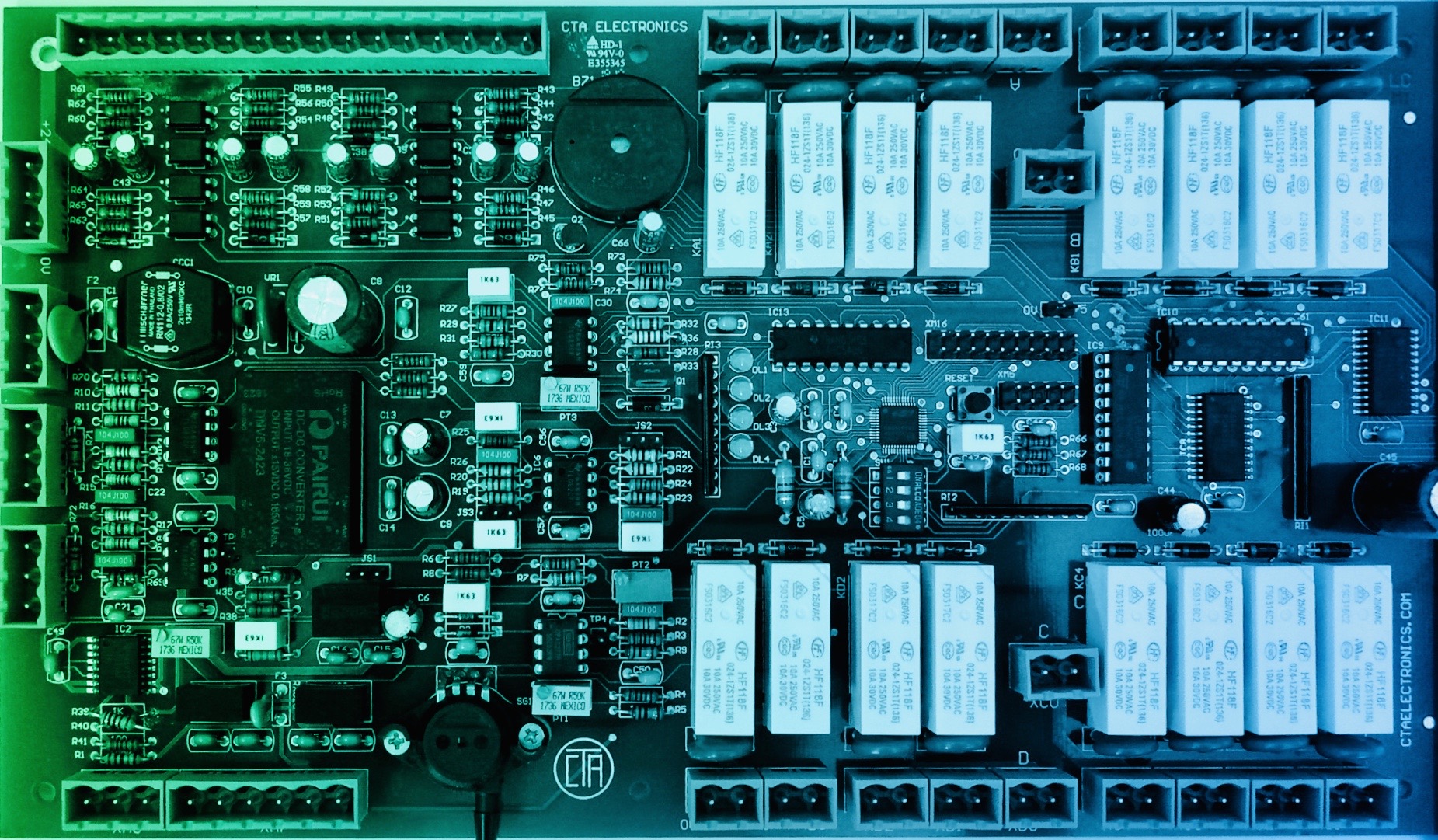 Reliable I/O boards with digital and analog inputs and outputs for industrial applications