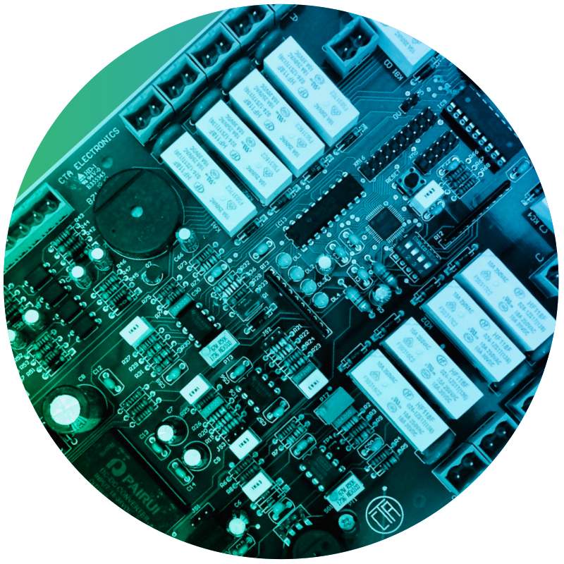 Industrial I/O module with Modbus RTU Protocol for PLCs and industrial applications